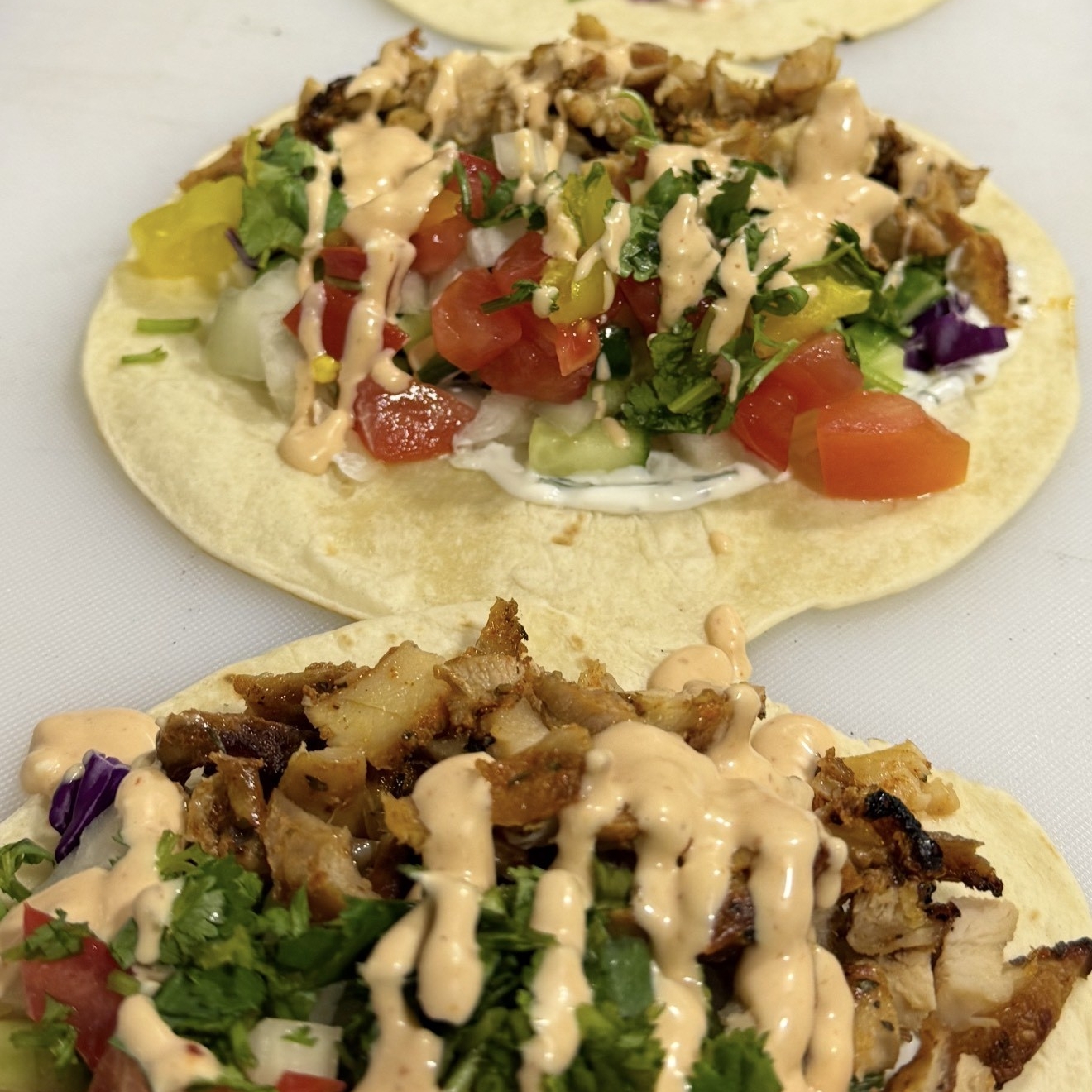 Chicken Shawarma Taco